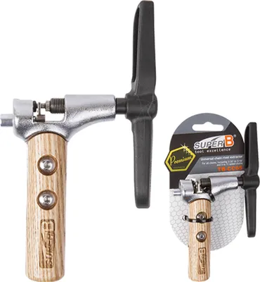 Produktbild von Super B Premium Kettennieter TB-CC65 1 bis 12 fach Holzgriff Kettennietdrücker