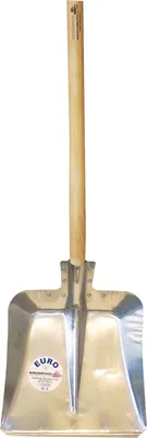 Produktbild von KRUMPHOLZ Hallenser Randschaufel Größe 9 380 x 380 mm Aluminiumblech - 6209