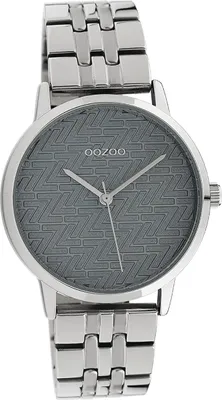 Produktbild von Oozoo Damen Herren Armbanduhr silber Analog Timepieces Metallarmband D2UOC10555