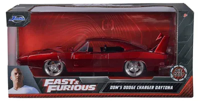 Produktbild von Jada Toys Fast & Furious Dodge Charger 1969 1:24 Modellauto rot
