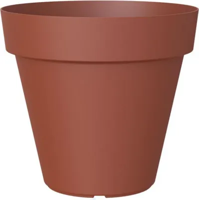 Image de Pot De Fleur Capri 50cm Terre Cuite Grand Pot Extérieur Résistant - Artevasi
