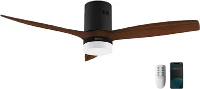 Produktbild von Deckenventilátor Cecotec EnergySilence 5600 Black Aqua Connected 40 W