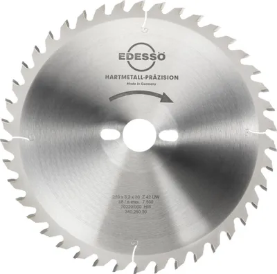 Zdjęcie produktu dla Piła tarczowa HW, precyzyjna 250x3,2x30mm Z42 UW