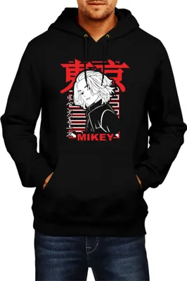 Produktbild von Herren Kapuzenpullover Manga Japan Anime Comics Animation Tokyo Anime Revengers 0022, Man M / Schwarz