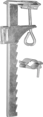 Produktbild von Greemotion Balkonklammer für Sonnenschirme, Sonnenschirmhalterung, Sonnenschirmständer, verzinktes Stahl, ca. 27,5 cm lang, ca. 0,5 kg