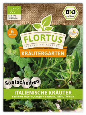 Artikelbild 2 von 'BIO Italienische Kräuter (Saatscheiben)'