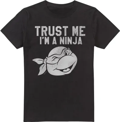Produktbild von Teenage Mutant Ninja Turtles - "Trust Me I'm A Ninja" T-Shirt für Herren TV6798 (S) (Schwarz)