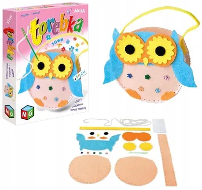 Produktbild von Multigra Basteltasche Eule Kreativ-Set für Mädchen