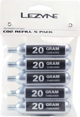 Lezyne CO2 Ersatzkartuschen/ Silber/ 20g