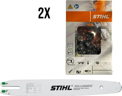 Produktbild von Set 1x STIHL Führungsschiene 35cm 1.1 mm 3/8 (30050003909) + 2 x STIHL Sägekette Picco Micro 3 (PM3) 3/8P 1.1 mm 35 cm (36100000050)