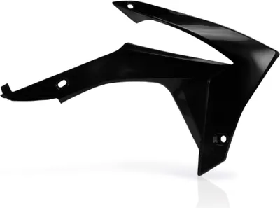 Produktbild von ACERBIS schwarze Kühlerseitenteile für HONDA