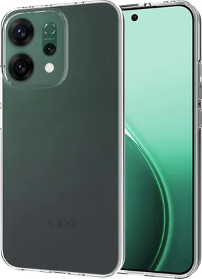 Image de Cazy Coque compatible avec Oppo Reno14 Coque en Silicone – Coque Flexible – Transparent
