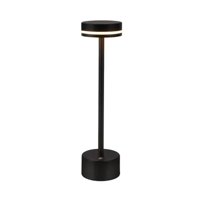 Produktbild von ZMH Tischlampe 2ER Kabellos LED Tischleuchte Akku Tischleuchten Dimmbare 3000K-6500K mit USB-C Touch Lampe Schwarz Tischlampen für Esszimmer Büro