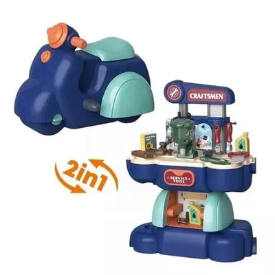 Immagine prodotto di Set officina Bavytoy 2in1 scooter