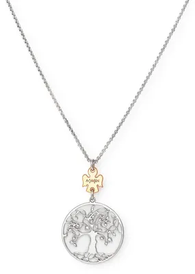 Produktbild von AMEN CLALABR3 Damen Collier Lebensbaum Tree of Life 925 Silber 45 cm