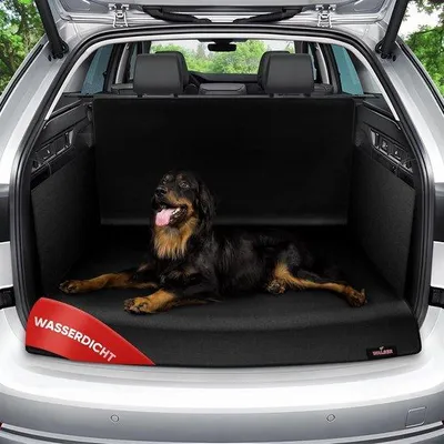 Image de Couverture pour chien pour le coffre de voiture - Couverture pour chien pour la voiture - Couverture pour chien pour le coffre - Protection du coffre pour petits chiens