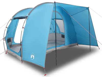 Image de vidaXL Tente de camping 2 personnes bleue imperméable