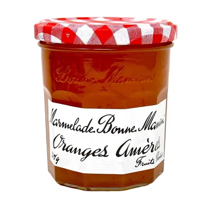 Obrázok produktu pre Bonne Maman Oranges Amères Jam iz Francije Grenka pomaranča 370 gramov