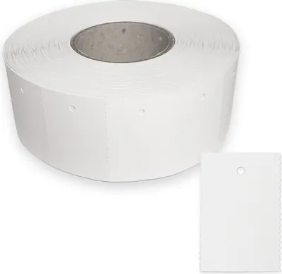 Produktbild von Kartonetiketten auf Rolle, 30 x 45mm 1.000 St.