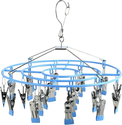 Image de Séchoir à linge pliable - peu encombrant - acier inoxydable