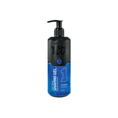 Obrázok produktu pre Priehľadný gél na holenie Nishman 01 Energising 400ml