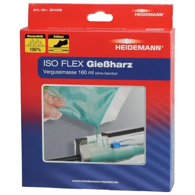 Produktbild von Heidemann Iso Flex Giessharz Set 3 x 1,5, 3 x 16, 5 x 1,5-5x6 mm²