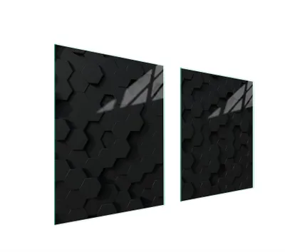 Image de Plaque de cuisson en verre 85x52 Set d'échantillons