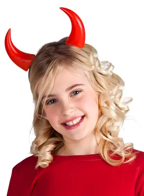 Produktbild von Boland 8712026970152, Verkleidungs-Kopfbedeckungen, Erwachsener & Kind, Uni, Devil, Kunststoff, Rot
