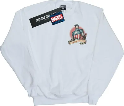 Produktbild von Marvel - Sweatshirt für Herren BI41554 (S) (Weiß)