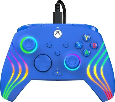 Produktbild von PDP Afterglow Wave, Gamepad, PC, Xbox Series S, Xbox Series X, D-Pad, Menü-Taste, Schaltfläche Teilen, Analog / Digital, Mehrfarbig, Kabelgebunden