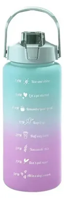Produktbild von XXL Sportflasche Wasserflasche Trinkflasche Flasche 2000 ml - Grün