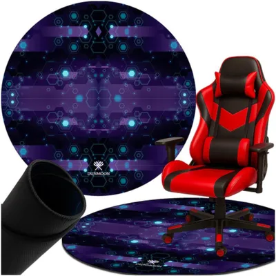 Produktbild von Dunmoon Herní podložka pod židli kulatá 25956 ISOx