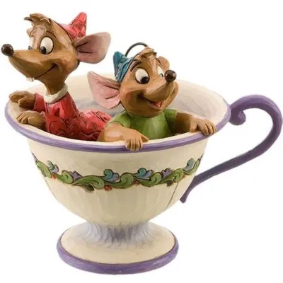Image de Figurine - DISNEY TRAD - JACK & GUS CUP - Licence officielle Cendrillon - Enesco