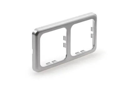Produktbild von Naber, Abdeckrahmen 2, silber   - Relingsysteme