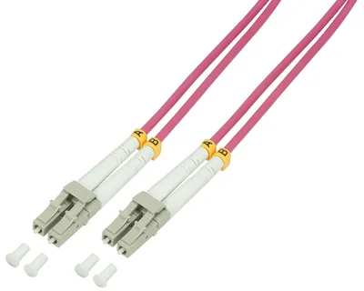 Produktbild von LogiLink 10m, LC - LC, 10 m, OM4, LC, LC