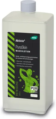 Produktbild von Aktivin® Waschlotion PuraSkin, 1000 ml Spenderflasche