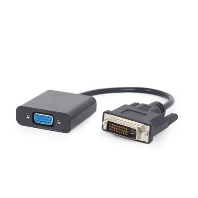 Obrázek produktu pro Gembird A-DVID-VGAF-01 adaptér video kabelu 0,2 m DVI-D VGA (D-Sub) černý