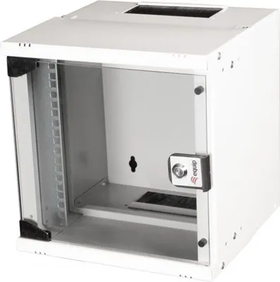 Produktbild von Equip 10" Wandgehäuse Glastür ECO 300x300mm 6U grau