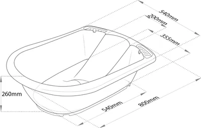 Produktbild von Anatomische Babywanne mit Stöpsel Winnie Pooh gelb Babybadewanne