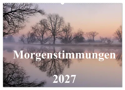 Produktbild von Morgenstimmungen 2027 (Wandkalender 2027 DIN A2 quer), CALVENDO Monatskalender