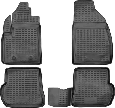 Zdjęcie produktu dla 2002-2012 Dywaniki podłogowe Ford Fusion TPE czarne 4 szt