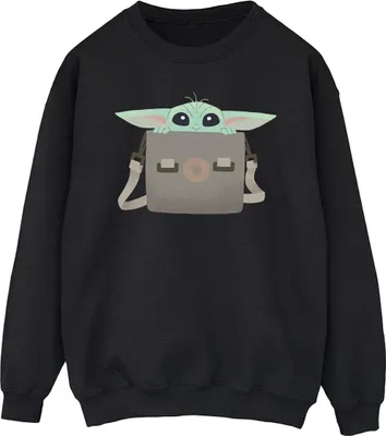 Produktbild von Star Wars - "The Mandalorian" Sweatshirt für Herren BI46731 (M) (Schwarz)