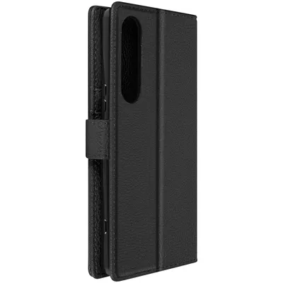 Obrázok produktu pre Avizar, puzdro z umelej kože s priehradkami na karty pre Sony Xperia 1 V, čierne
