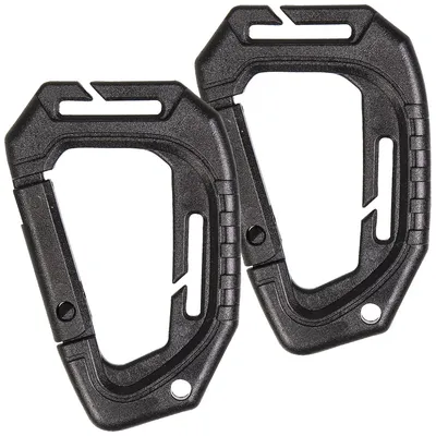 Zdjęcie produktu dla Karabińczyk taktyczny Molle 2-pack czarny