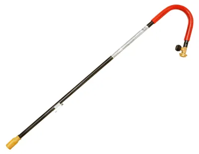 Unkrautbrenner Gasbrenner 940°C Piezo-Zündung, Edelstahl