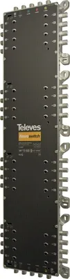 Produktbild von Televes 714507, 5 Eingänge, 37 Ausgänge, 950 - 2400 MHz, 47 - 862 MHz, 16 dB, 9 dB