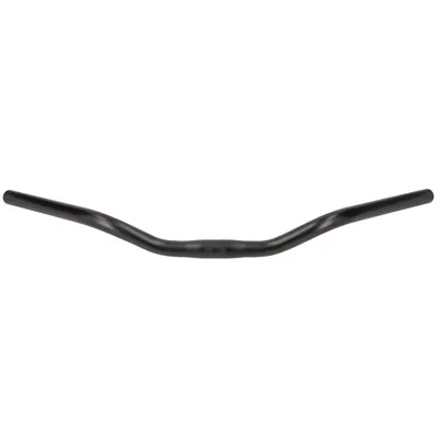 Produktbild von Fahrradlenker City Cruiser 25,4 mm schwarz Stahl 620/235/50/45°