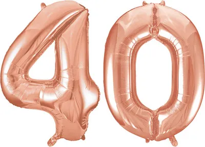 Produktbild von XXL Folienballon Zahl bunt Geburtstag Jubiläum Zahlenballon Riesenfolienballon Geburtstagsdeko