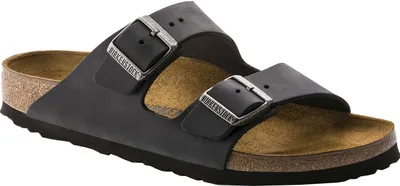 Produktbild von Birkenstock Arizona Nubukleder geölt Pantoletten , Größe:38 EU