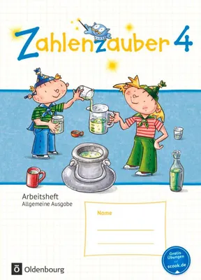 Produktbild von Zahlenzauber 4. Schuljahr - Allgemeine Ausgabe - Arbeitsheft